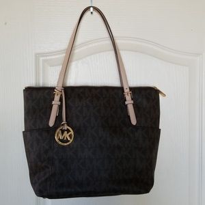 Michael Kors brown tote